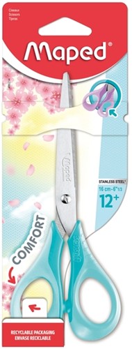 Schaar Maped Sensoft 16cm pastel assorti 1 Stuk