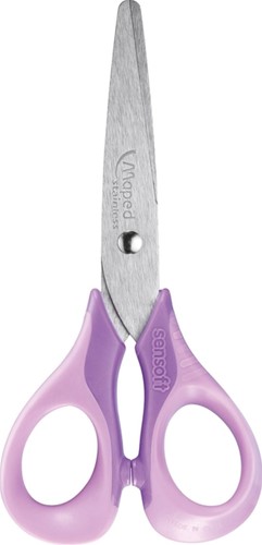 Schaar Maped Sensoft 13cm display á 24 pastel 1 Stuk-4