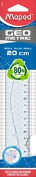 Liniaal Maped Geometric 20cm transparant 1 Stuk