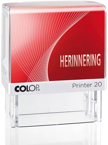 Tekststempel Colop Printer 20L herinnering 1 Stuk