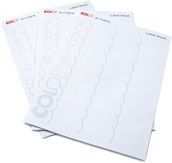 Label Colop Emark 48x18mm 300 stuks wit 1 Stuk