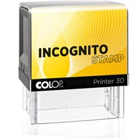 Tekststempel Colop Printer 30 incognito 1 Stuk