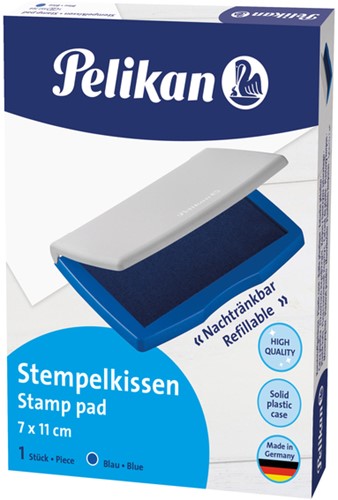 Stempelkussen Pelikan 2e 110x70mm blauw 1 Stuk