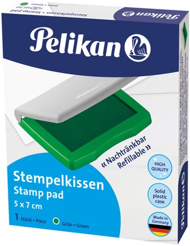 Stempelkussen Pelikan 3e 50x70mm groen 1 Stuk