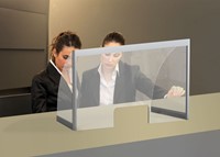 HYGIENESCHERM OPUS 2 BALIE 1000 X 500MM  1 STUK