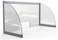 HYGIENESCHERM OPUS 2 BALIE 1000 X 850MM  1 STUK-2