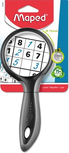 Loep Maped Ergologic 3x vergroting 75mm blister