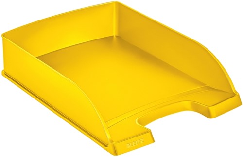 Brievenbak Leitz Plus standaard A4 geel 1 Stuk-1
