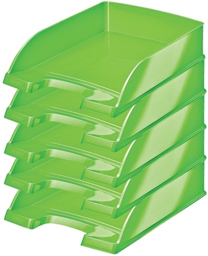 Brievenbak Leitz Wow A4 groen 1 Stuk-2