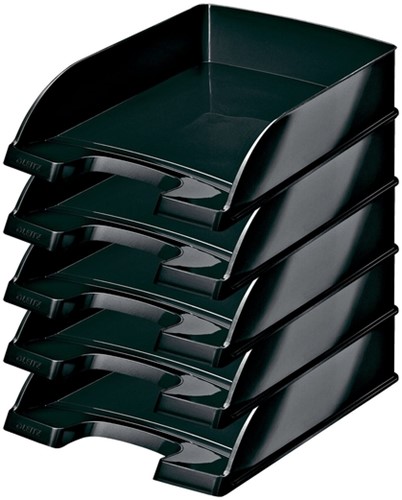 Brievenbak Leitz Wow A4 zwart 1 Stuk-2