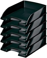 Brievenbak Leitz Wow A4 zwart 1 Stuk-3