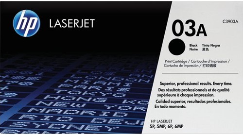 TONERCARTRIDGE HP 03A C3903A 4K ZWART 1 STUK