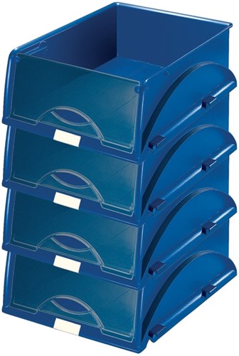 SORTEERBAK LEITZ 5231 SORTY A4 BLAUW KLEP TR MAT 1 Stuk-5
