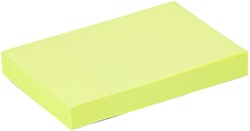 Memoblok Quantore 51x76mm geel 100 Vel