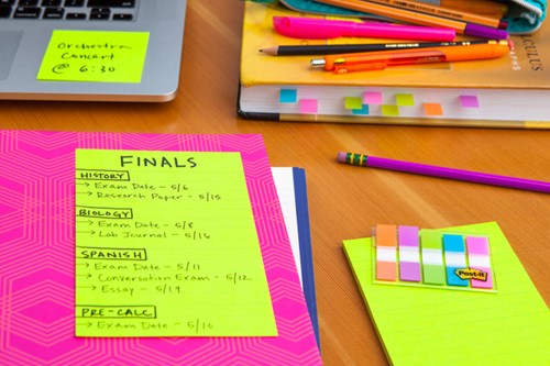 Memoblok Post-it 660 Super Sticky 102x152mm ass 3 Stuk-2