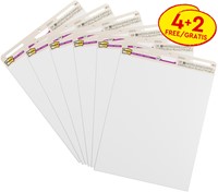 Meeting chart Post-it 559 Super Sticky 63.5x76.2mm wit 4+2 gratis