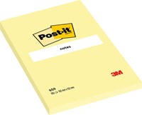 Memoblok Post-it 659 102x152mm geel 1 Stuk-2