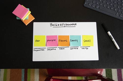 Memoblok Post-it 2028 76x76mm kubus pastel blauw 1 Stuk-2