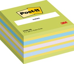 Memoblok Post-it 2028 76x76mm kubus assorti 1 Stuk