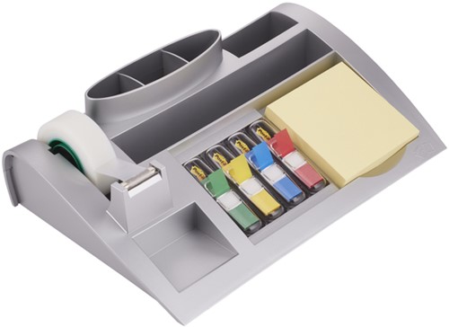 Bureau organiser Post-it C50 zilvergrijs incl inh 1 Stuk-2