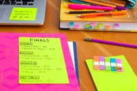 Memoblok Post-it 4690 Super Sticky 101x152mm Cosm 3 Stuk-1