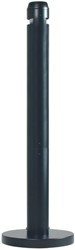 Asbak Rubbermaid Smokers Pole vrijstaand zwart 1 Stuk