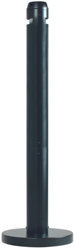 Asbak Rubbermaid Smokers Pole vrijstaand zwart 1 Stuk