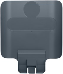 Paneel Rubbermaid Slim Jim RS voor label grijs 1 Stuk