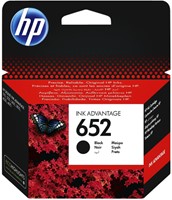 Inktcartridge HP F6V25AE 652 zwart 1 Stuk