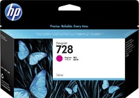 Inktcartridge HP F9J66A 728 rood 1 Stuk