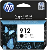 Inktcartridge HP 3YL80AE 912 zwart 1 Stuk