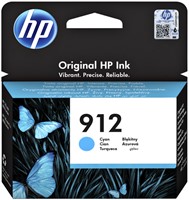 Inktcartridge HP 3YL77AE 912 blauw 1 Stuk