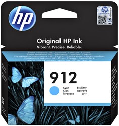 Inktcartridge HP 3YL77AE 912 blauw 1 Stuk