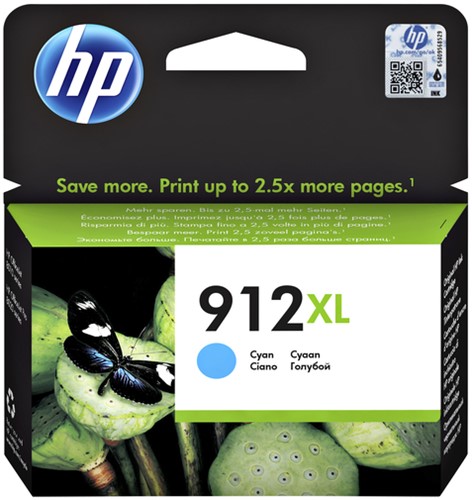 Inktcartridge HP 3YL81AE 912XL blauw 1 Stuk