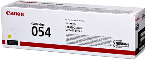 Tonercartridge Canon 054 geel 1 Stuk