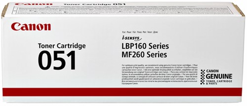 Tonercartridge Canon 051 zwart 1 Stuk
