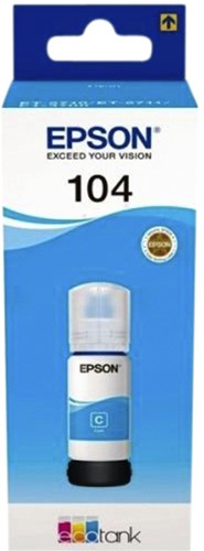 Navulinkt Epson 104 T00P240 blauw 1 Stuk