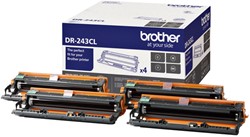 Drum Brother DR-243CL zwart + 3 kleuren 4 Stuk