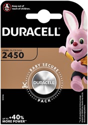 Batterij Duracell 2450 lithium 1 Stuk