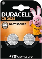 Batterij Duracell 2025 lithium 2pack 2 Stuk