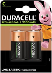 Batterij oplaadbaar Duracell C hr14 2 Stuk
