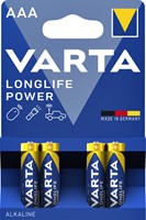 Batterij Varta Longlife Power 4x AAA 4 Stuk