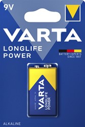 Batterij Varta Longlife Power 9v 1 Stuk