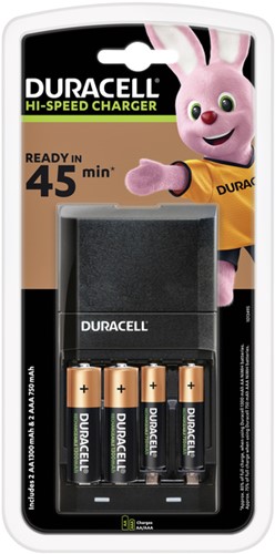 Batterij oplader Duracell CEF27 + 2xAA +2xAAA 1 Stuk