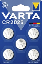 Batterij Varta CR2025 3v lithium 5 Stuk