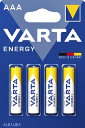 Batterij Varta Energy 4x AAA 4 Stuk
