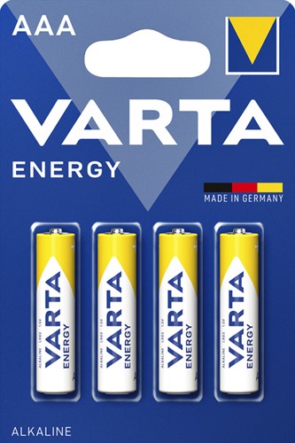 Batterij Varta Energy 4x AAA 4 Stuk