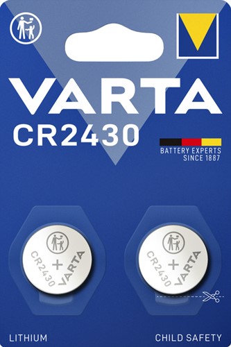 Batterij Varta CR2430 3v lithium 2 Stuk