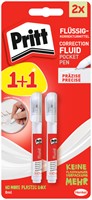 Correctiepen Pritt fluid 8ml blister a 1+1 2 Stuk