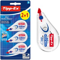 Correctietape Tipp-Ex mini pocket mouse 5mm 3 Stuk-3